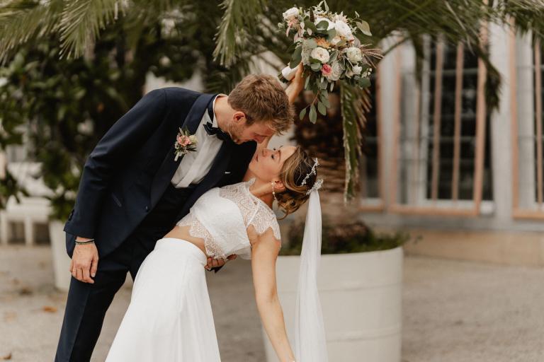 Elegante Hochzeit in der Alten Orangerie nahe dem Schloss Rosenau