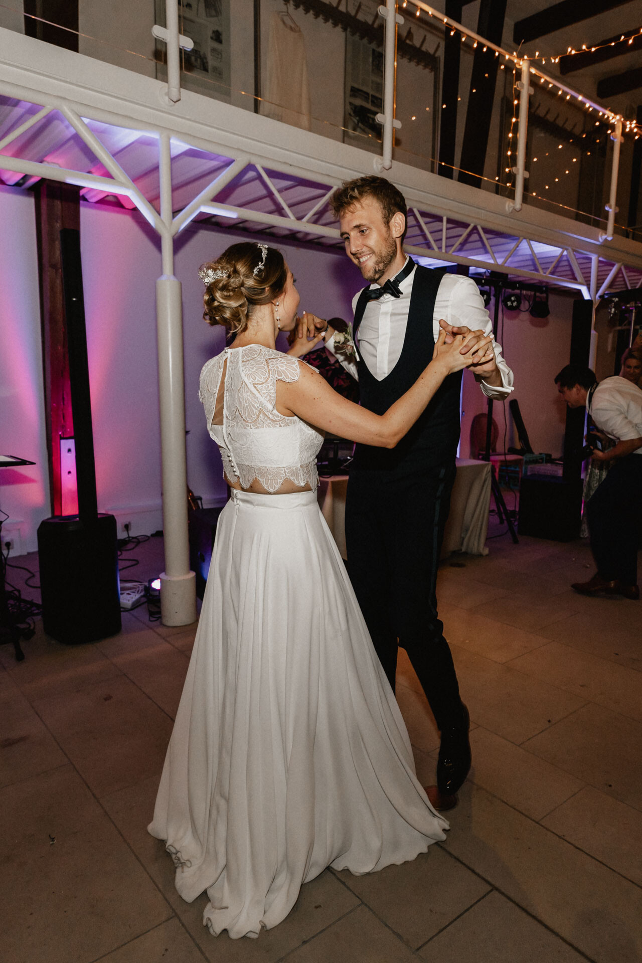 Hochzeitstanz vom Braut in Hochzeit Alte Orangerie Schloss Rosenau