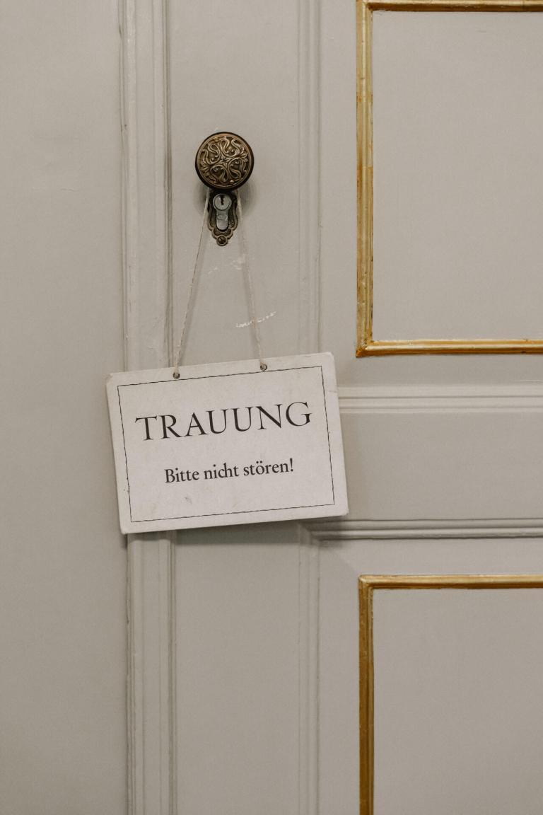 Bitte nicht stören Schild