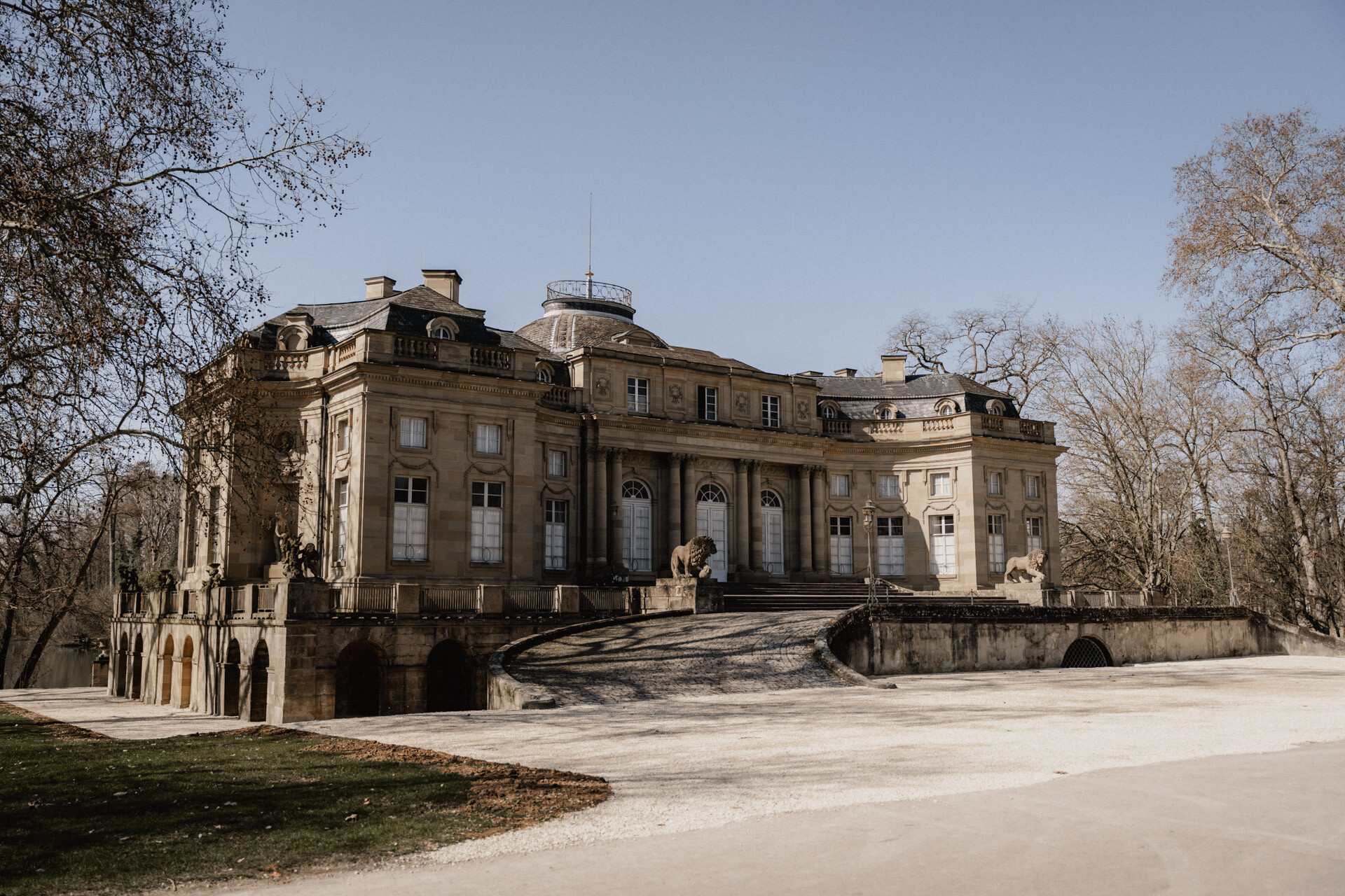 Aufnahme von Schloss Monrepos