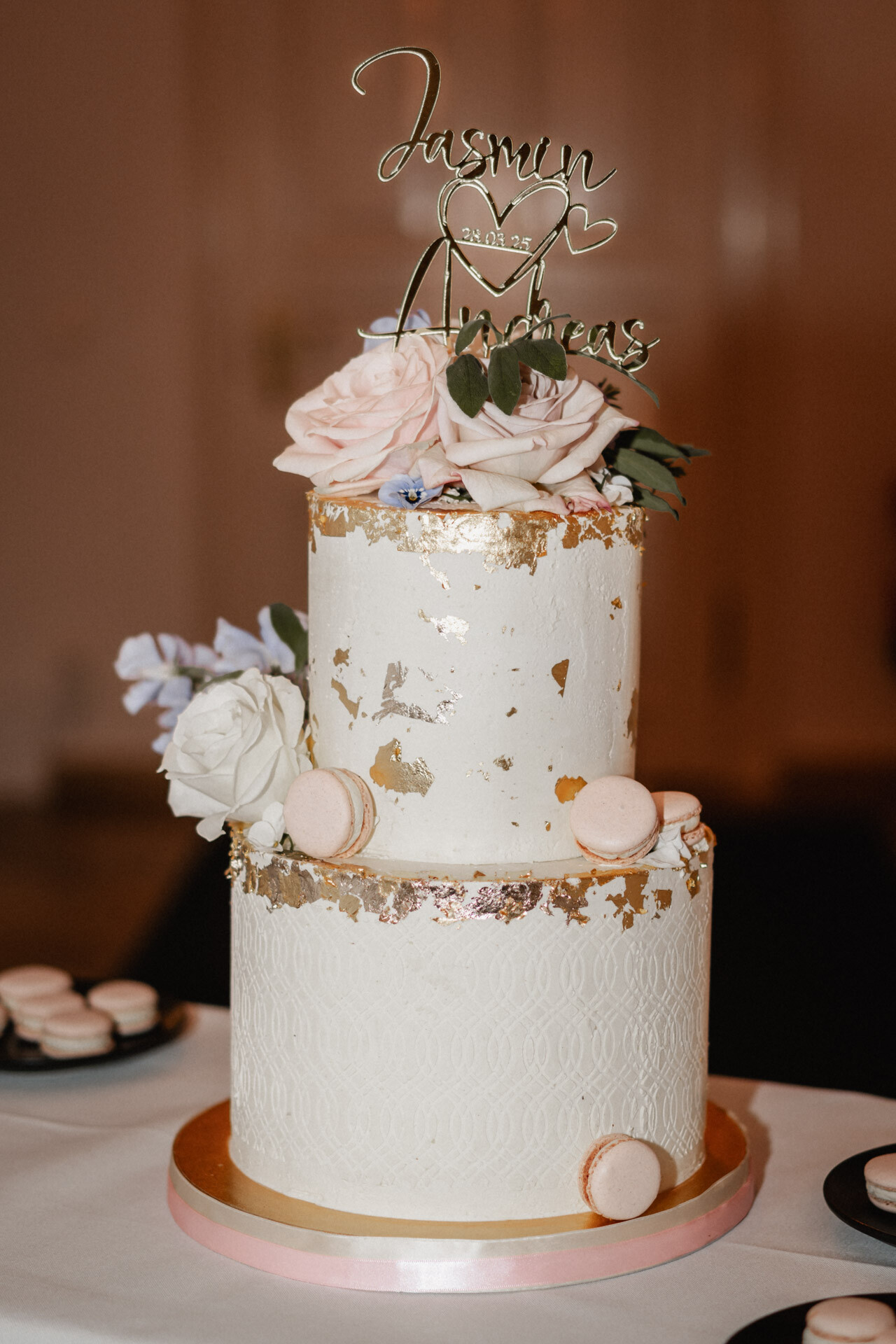 Hochzeitstorte der Hochzeit auf Schloss Monrepos
